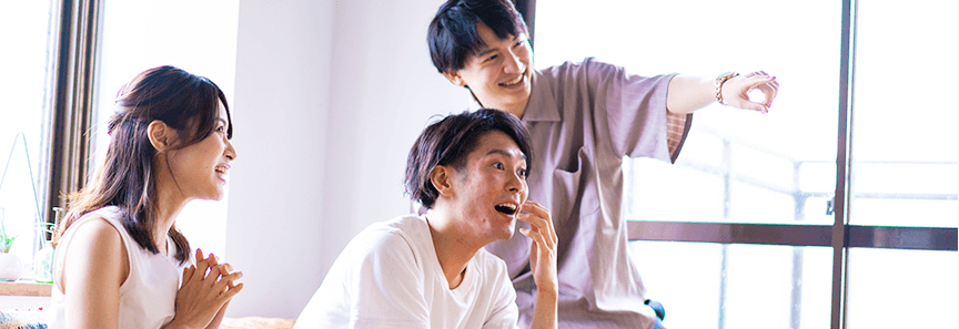 仲間と一緒に自分のペースで 画像